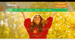 Desktop Screenshot of prayerventures.org
